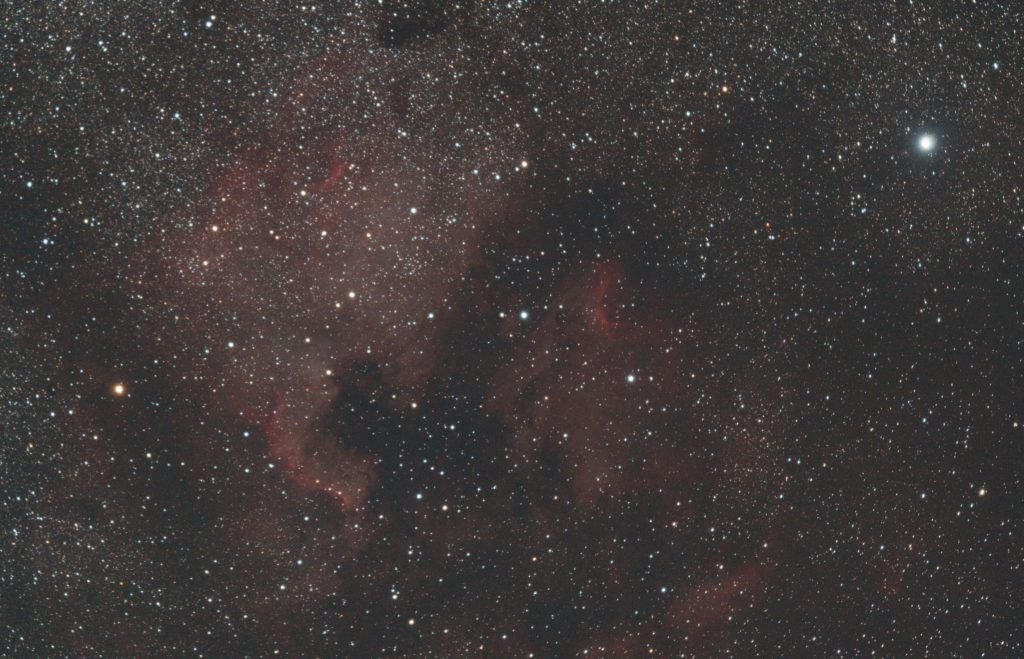 Canon 5D photo of NGC7000